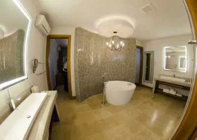 Just part of the Romeo & Juliet Suite amazing bathroom