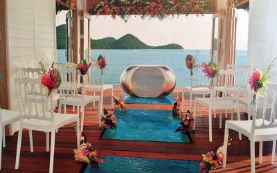 Over the water wedding chapels
