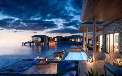 Overwater Bungalows Caribbean all-inclusive