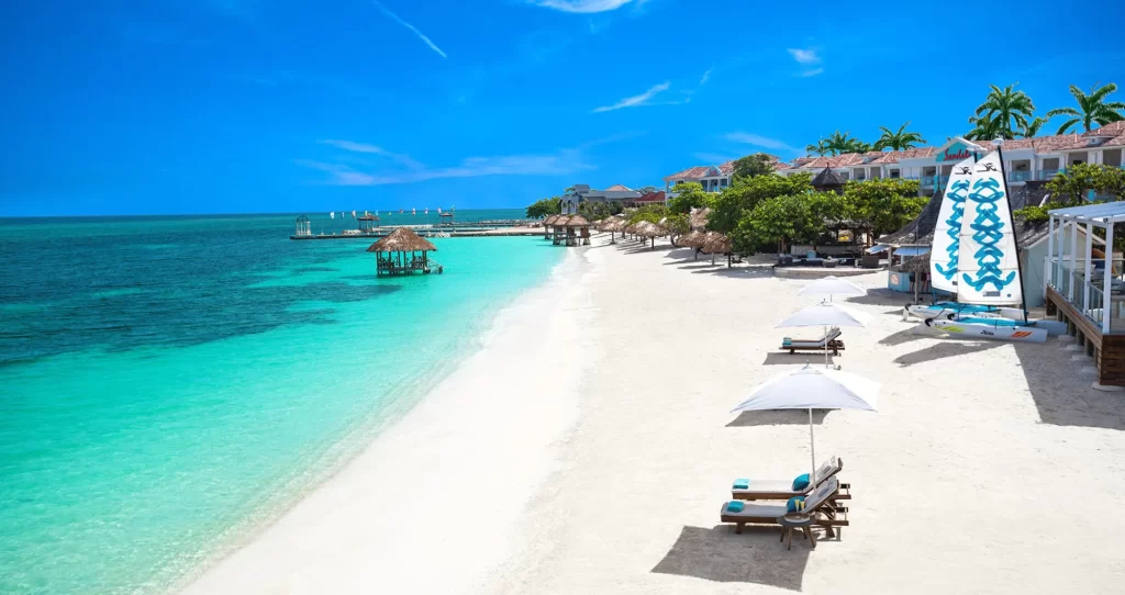 Sandals Montego Bay Best resort beach