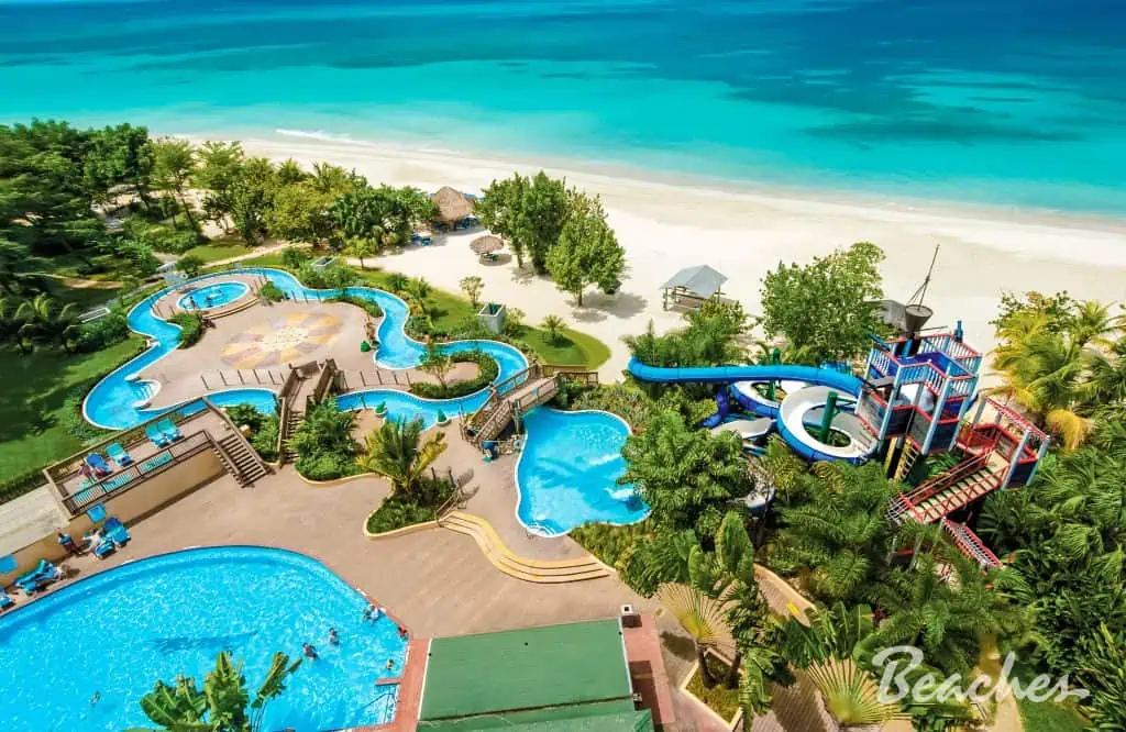 Beaches Resort Negril Jamaica water park
