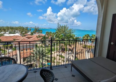 Pool and Ocean view from Italian Village Butler Suite