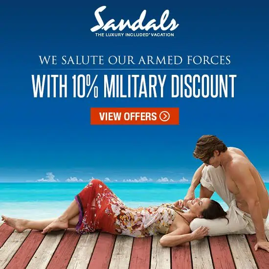Sandals Resorts Military Discount: Service Personnel Offers & Verifying Process
